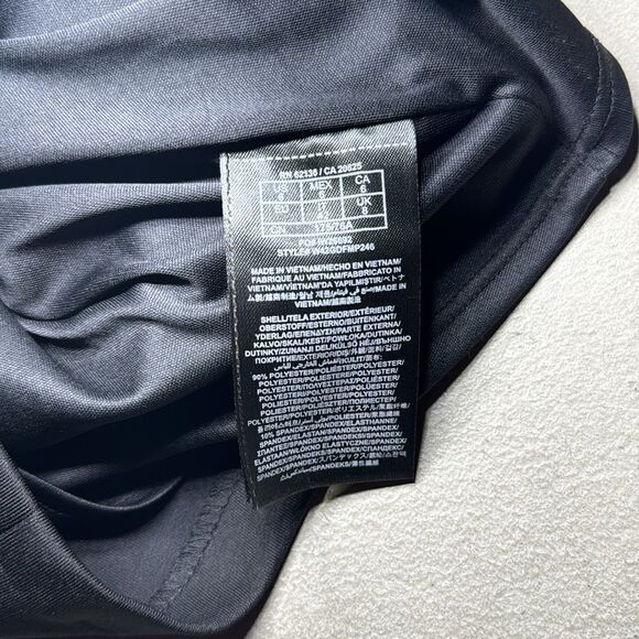 Guess Los Angeles Mini Dress Black Gold Zippers - Picture 9 of 9